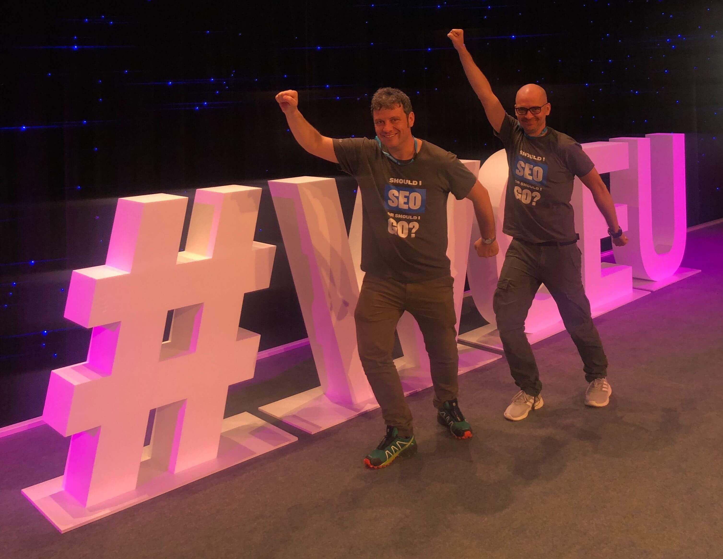 Matteoc and Cyberandy took stage at WCEU
