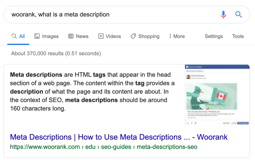 meta description definition