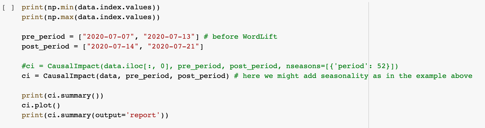 Measuring SEO effectiveness using Causal Impact Analysis - WordLift Blog