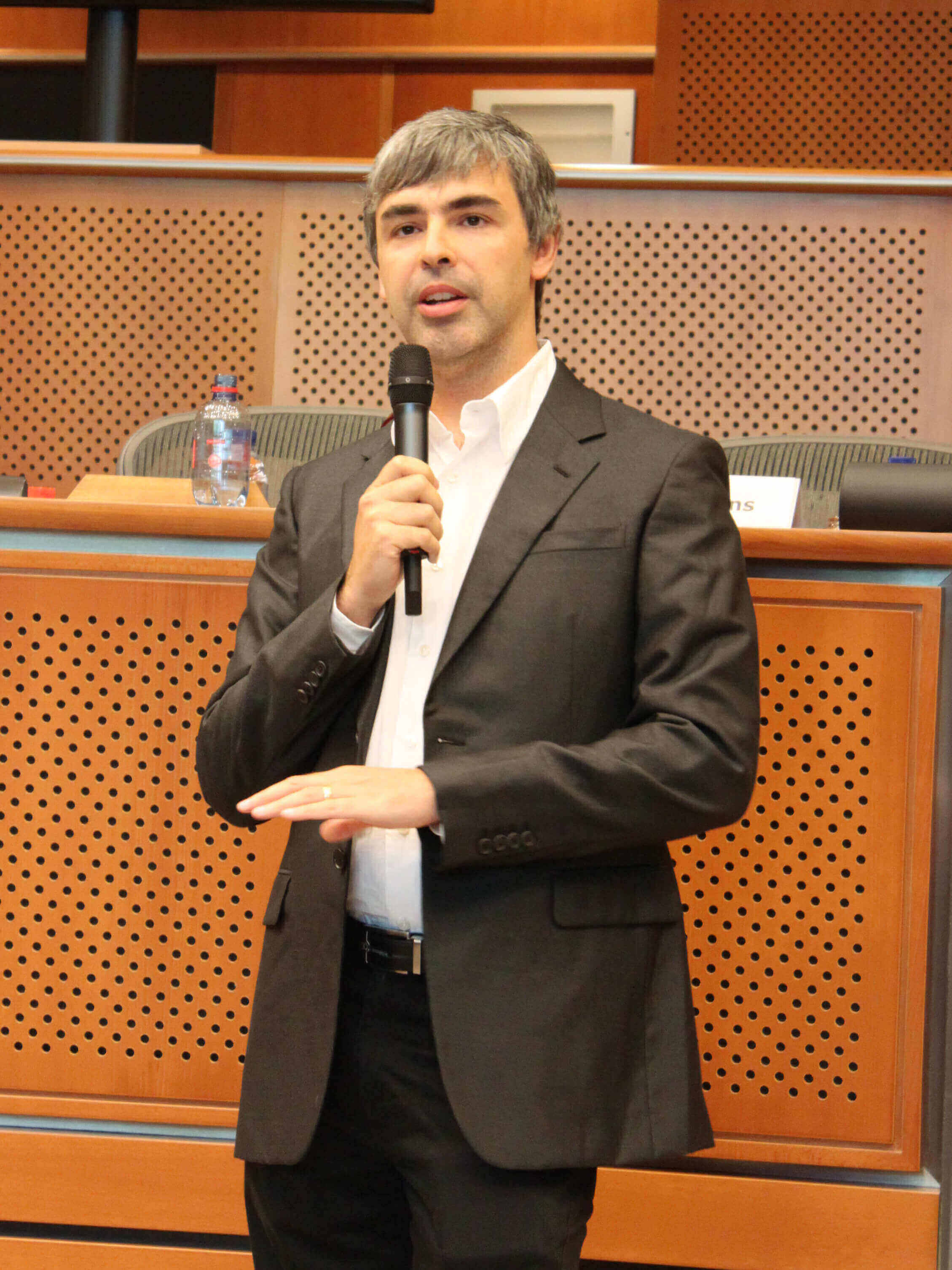 Who is Larry Page, one of the Founders of Google?